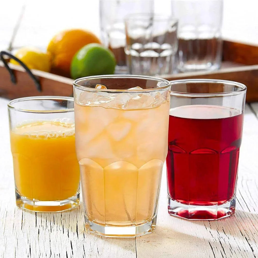 Set of 18 3-Different Sizes Glassware Set
