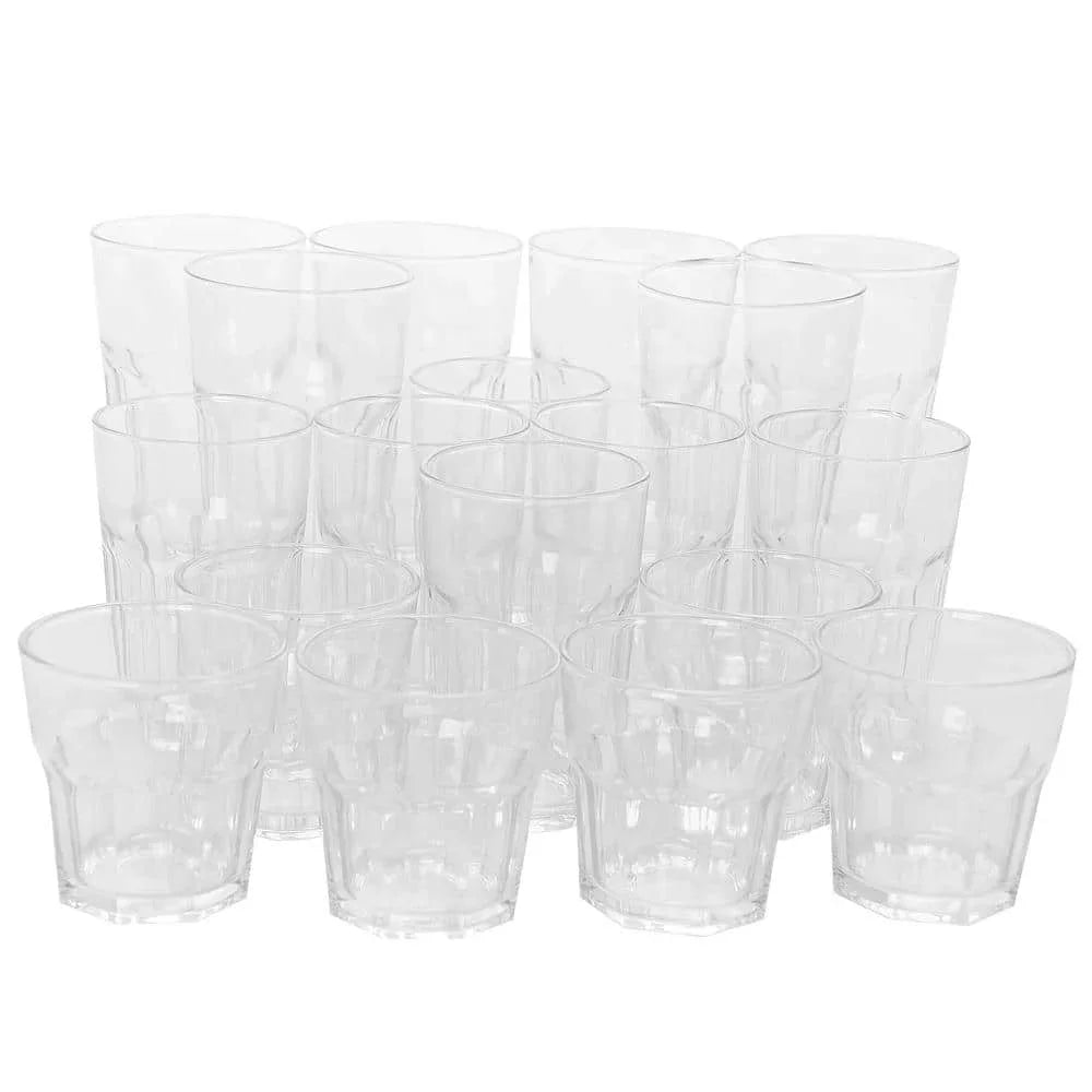 Set of 18 3-Different Sizes Glassware Set