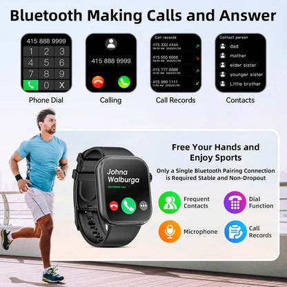 Men's Bluetooth Smartwatch