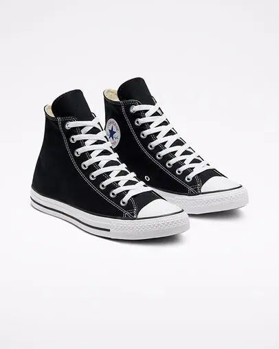 High Top Black Sneakers