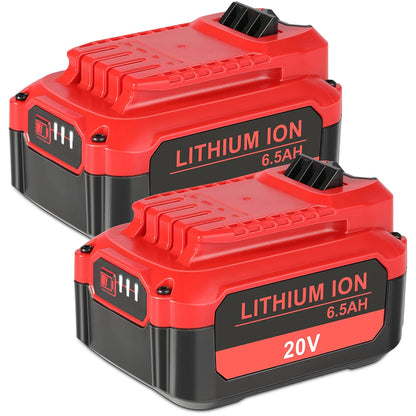 2Pack 6.5Ah 20V Battery