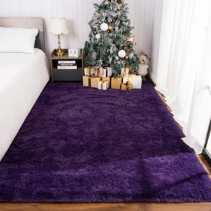 Fluffy, Fuzzy Area Rug