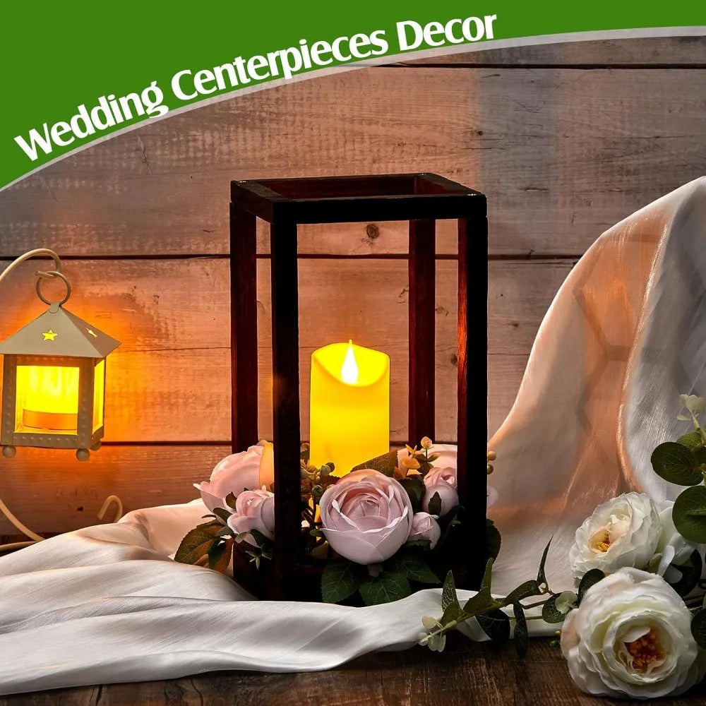 30 Pcs  Wooden Candle Holders