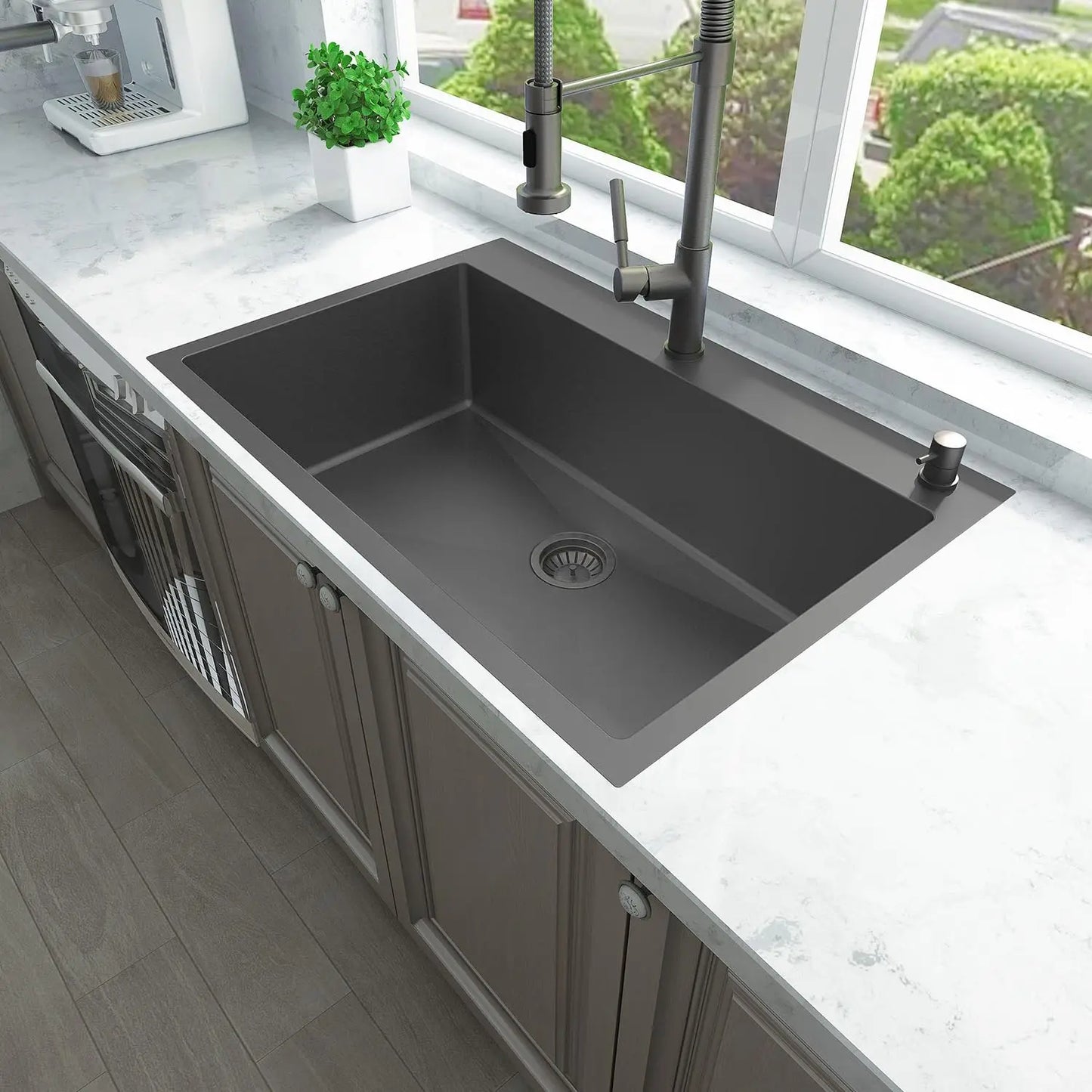 Drop In Single Bowl Kitchen Sink