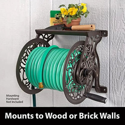 Decorative Wall Mount Hose Reel