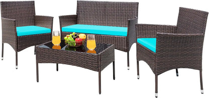 Wicker Patio Furniture Set