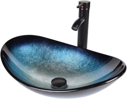 Bathroom Art Glass Sink