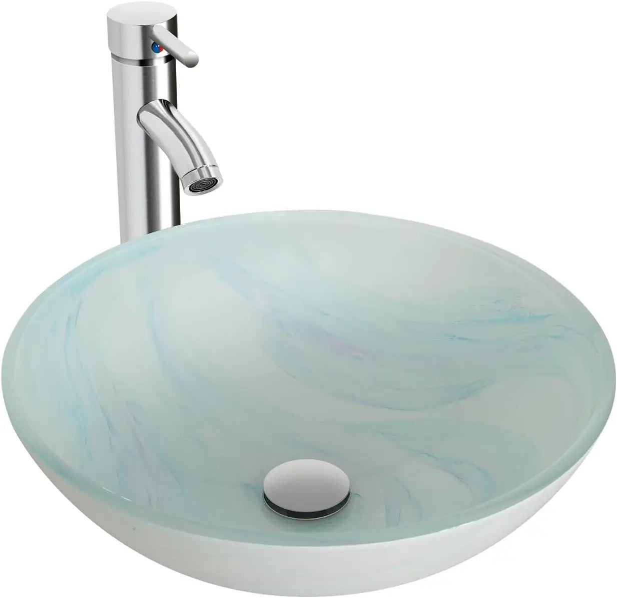 Round Glass Bathroom Basin