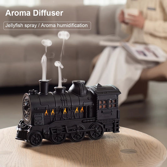 Mini Train Shaped Essential Oil Diffuser