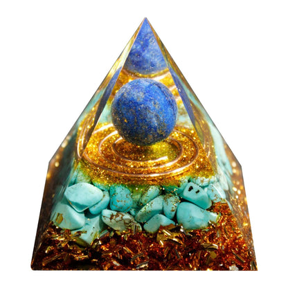 Natural Crystal Pyramid Healing Stone