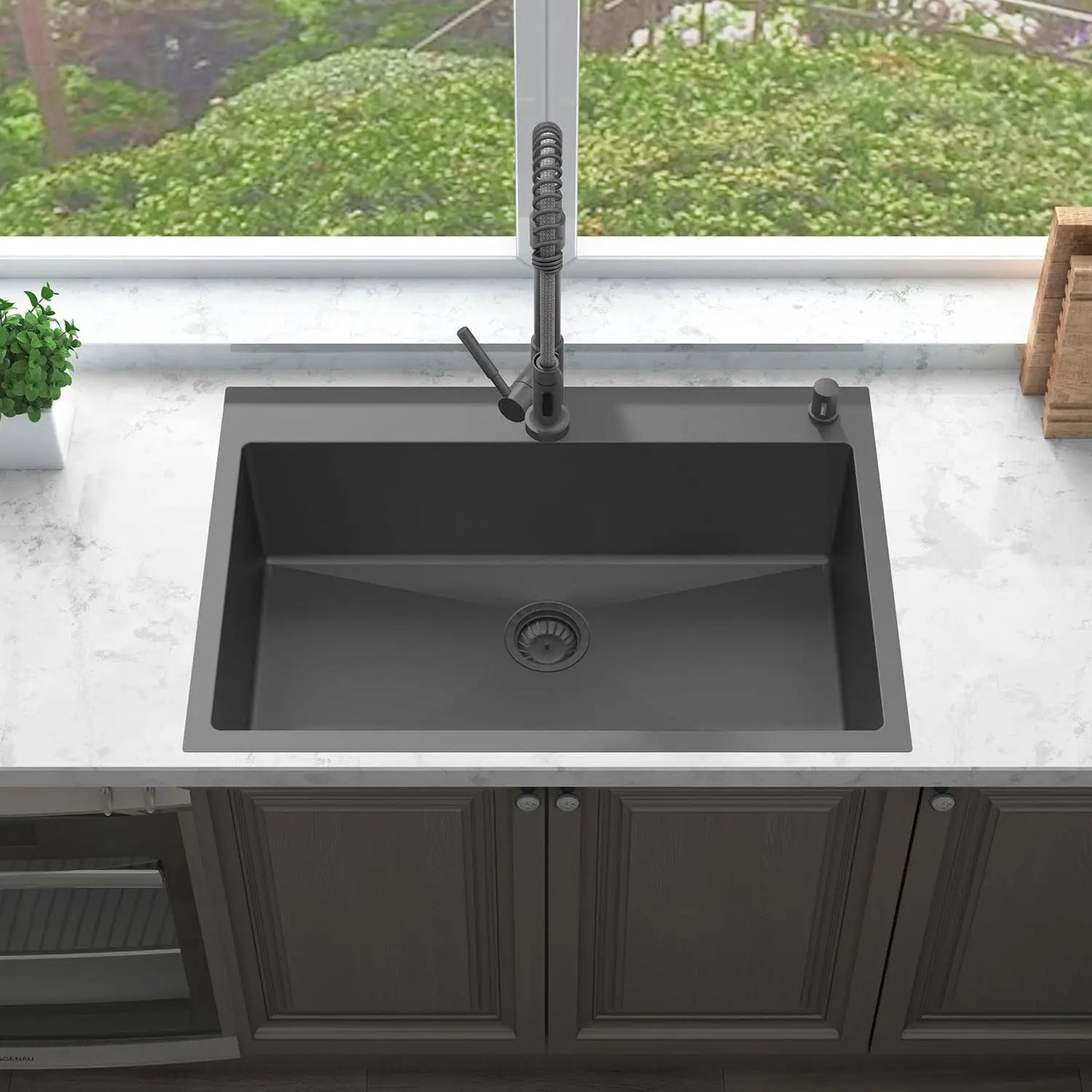 Drop In Single Bowl Kitchen Sink