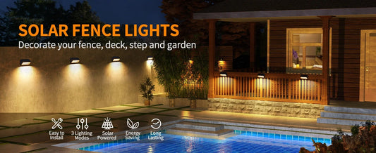 Outdoor Solar Powered Lights