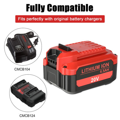 2Pack 6.5Ah 20V Battery