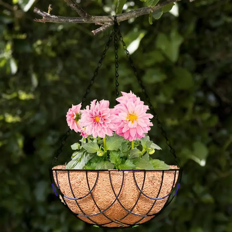 Round Wire Hanging Plant Holder