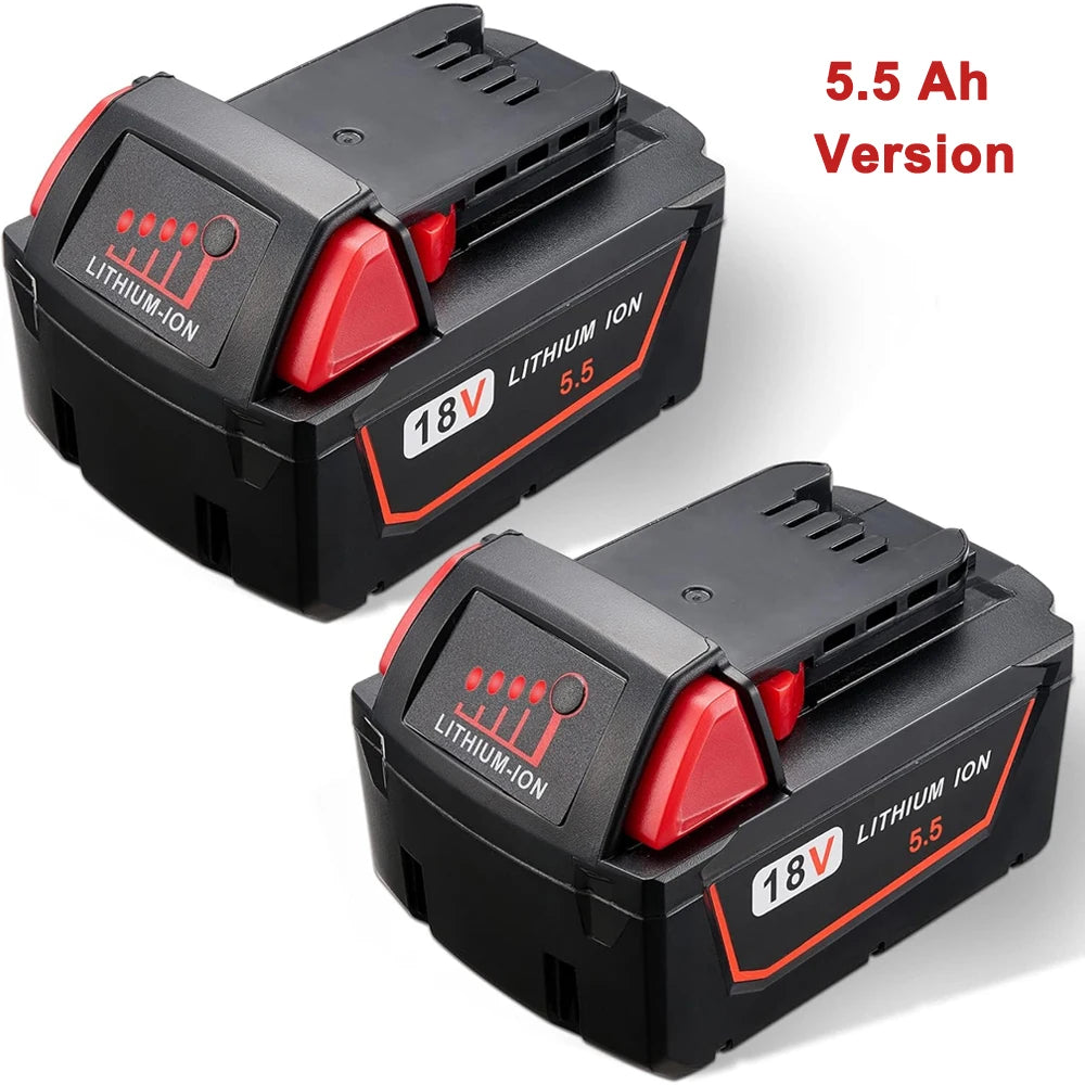 18V Rechargeable Lithium Battery 2Pack