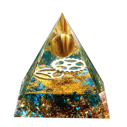 Natural Crystal Pyramid Healing Stone