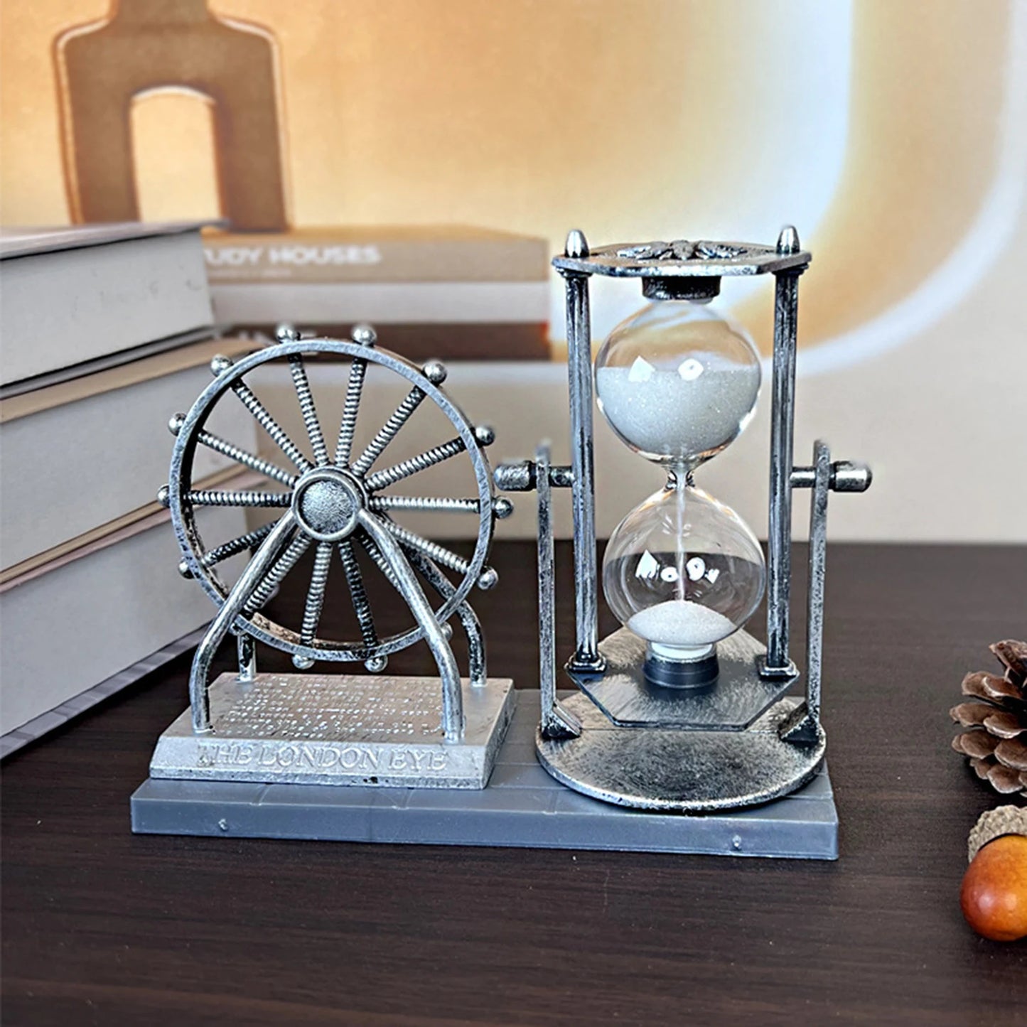 Vintage Ferris Wheel Hourglass Timer