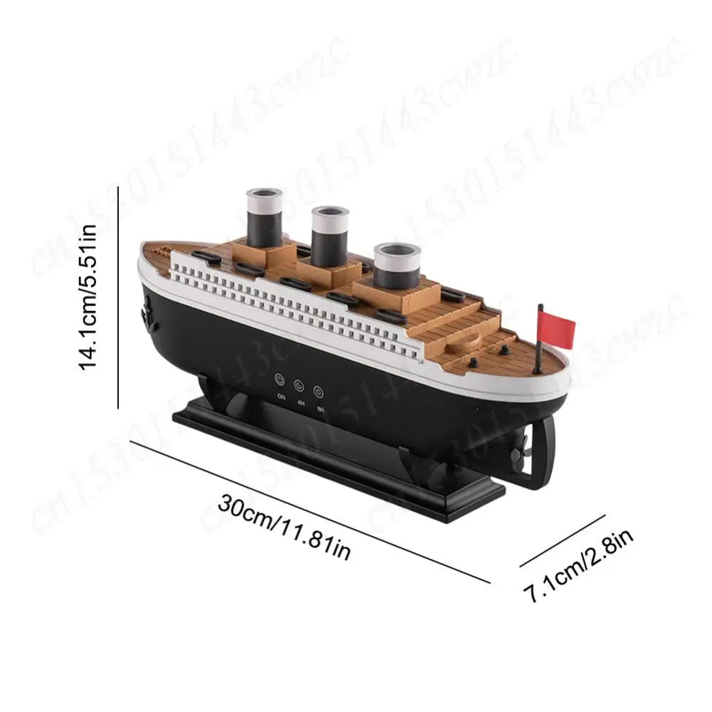 Model Ship Aroma Diffuser, Humidifier