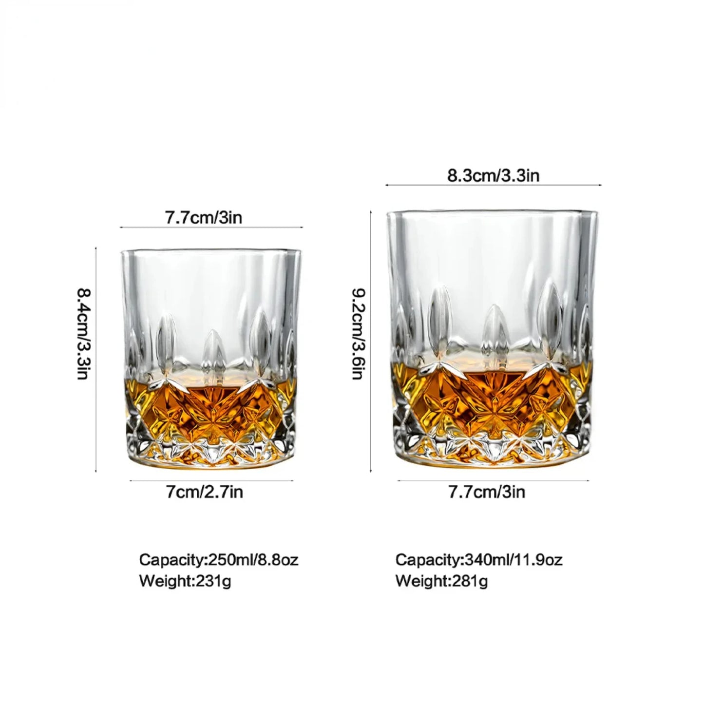 Crystal Whiskey Glass