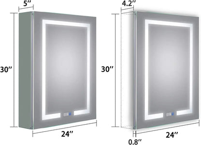 LED Lighted Bathroom Medicine Cabinet