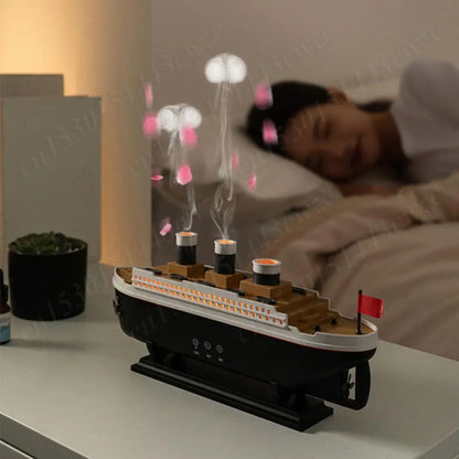 Model Ship Aroma Diffuser, Humidifier