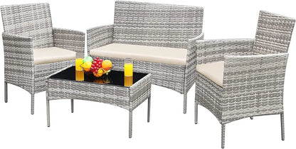 Wicker Patio Furniture Set